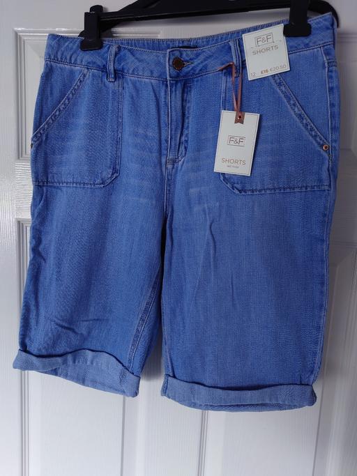  — Women's denim shorts size 12