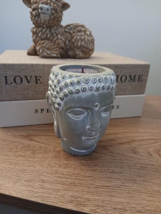  — Stone Tealight Holder New