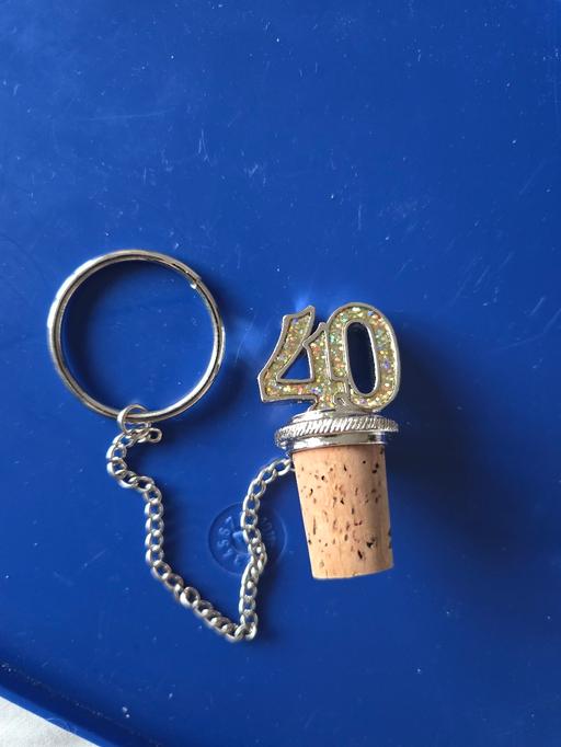  — 40th Birthday/Anniversary bottle stopper