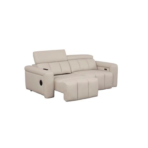  — Dallas Leather 3 Seater Power Recliner sofa