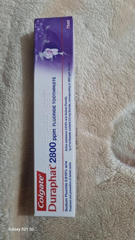  — Duraphat 2800ppm fluoride toothpaste