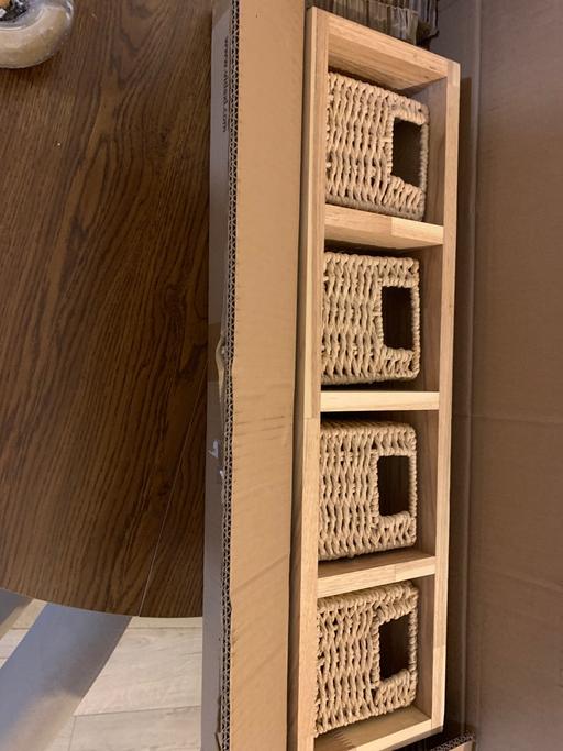  — Wall mountable shelf unit. Brand new.