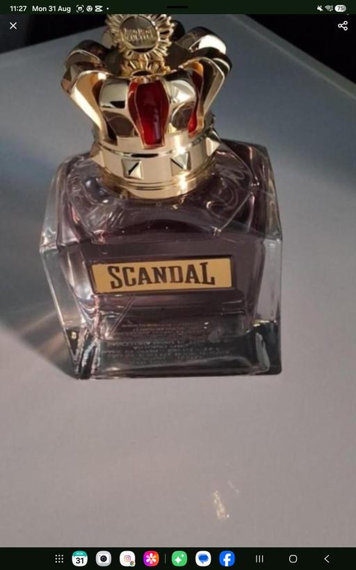  — aftershave no box