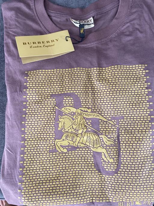 — Burberry Large salmon T-shirt