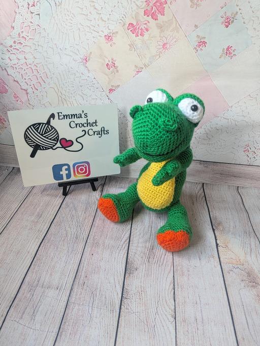  — Handmade Crochet Dinosaur