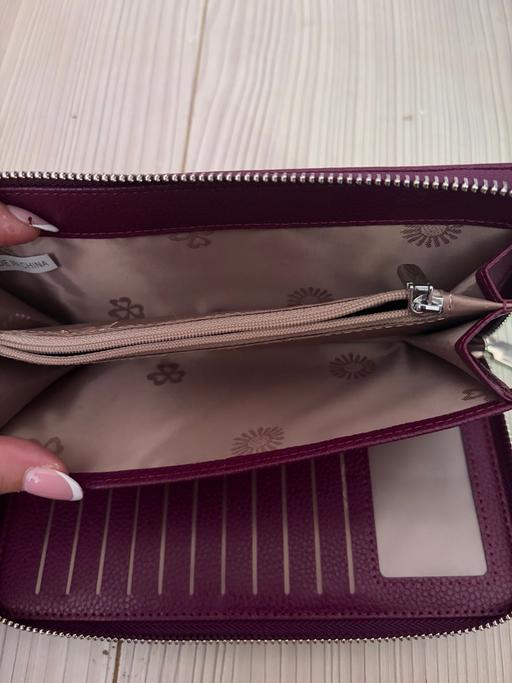  — New Purple large purse