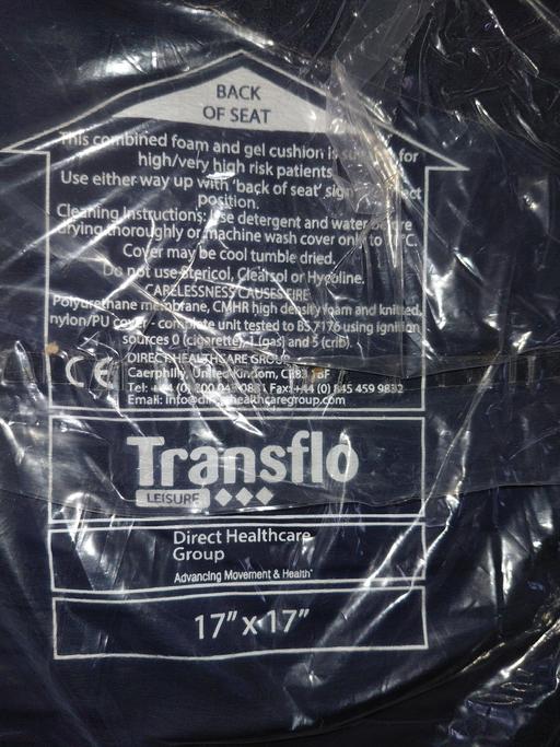  — Transflow wheelchair pressure cushion 17"x17"