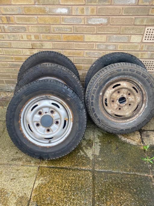  — Ford transit wheels and tyres x5