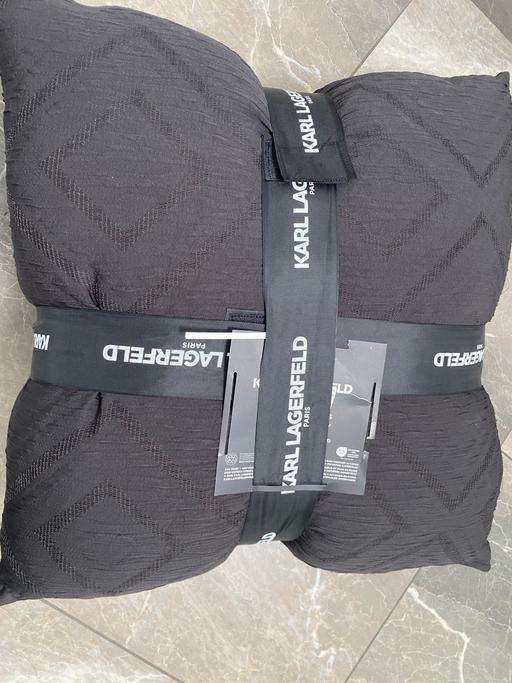  — Karl Lagerfeld Black cushions large