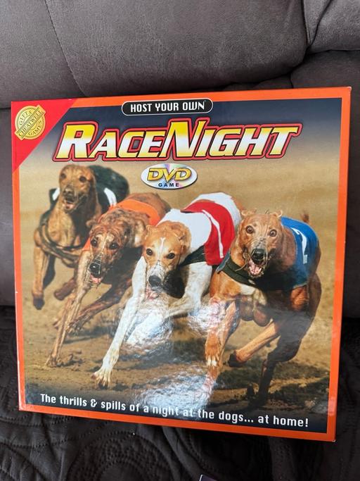  — Race night DVD game