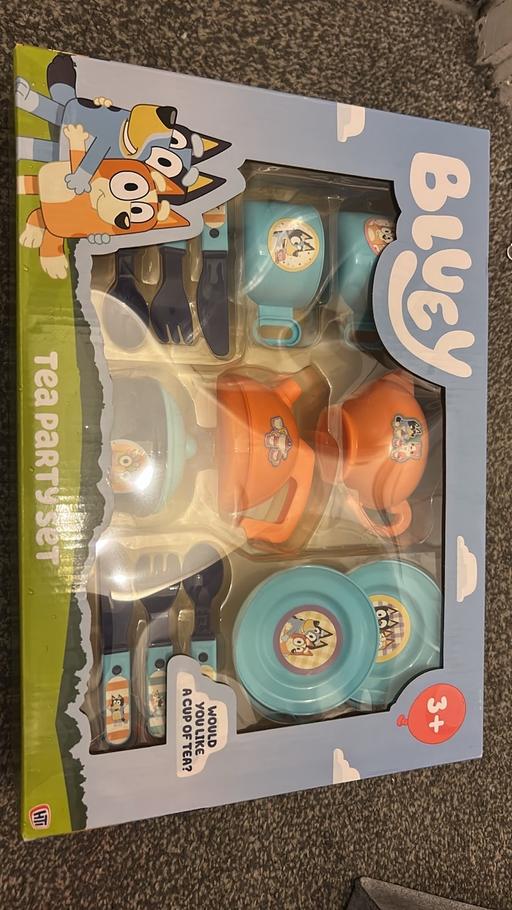  — Bluey tea party set