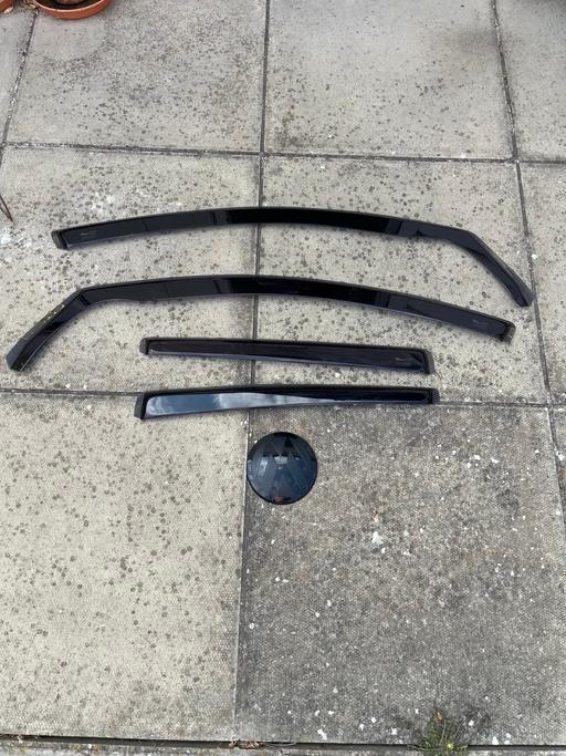  — VW Golf Wind Deflectors 4pc Tinted