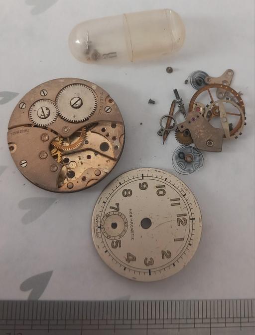  — 1920s Swiss Watch Movement Disassembled