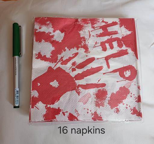  — help me.. 16 napkins. new