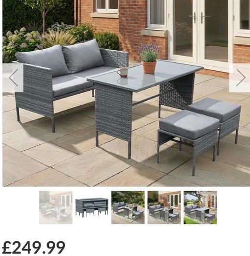  — Garden set grey