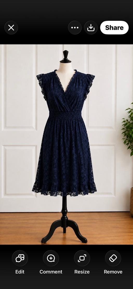  — Uttam London Size 12 Lace Dress NEW Only £25