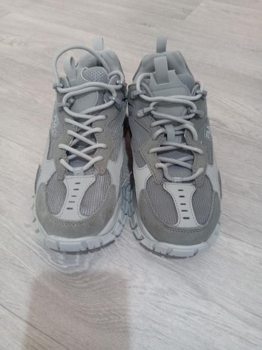  — Grey fila  Chunky Trainers Size UK 4
Stylish