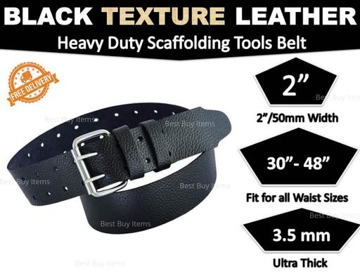  — 2" SCAFFOLD LEATHER TOOL BELT