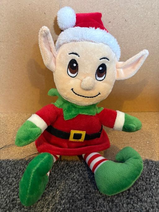  — Bundle of 4 Christmas Elf Soft Toys