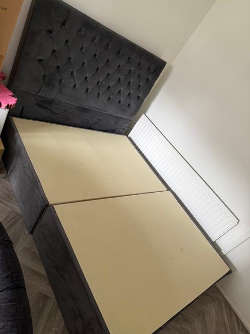  — Double storage bed tv bed 