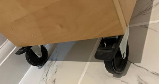  — IKEA Malm Drawers on Wheels