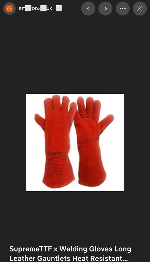  — Welding Gloves