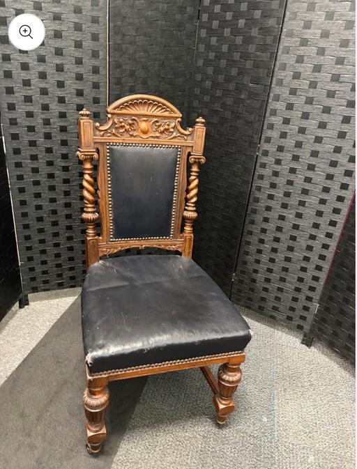  — Victorian gothic style dining chair