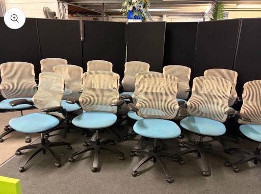  — Office Chair Light Grey Mesh