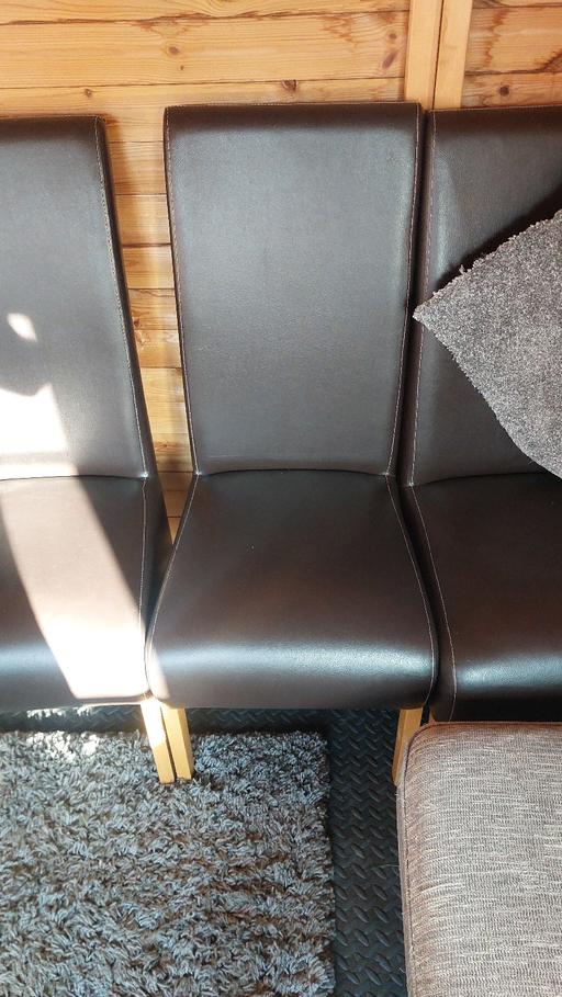  — 6 x tall dining room chairs