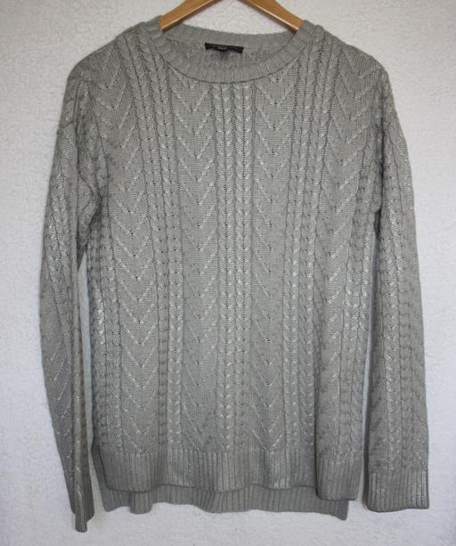  — mango cable knit jumper size S