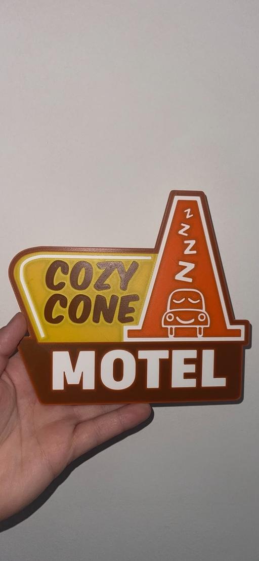  — COZY CONE MOTEL WALL SIGN