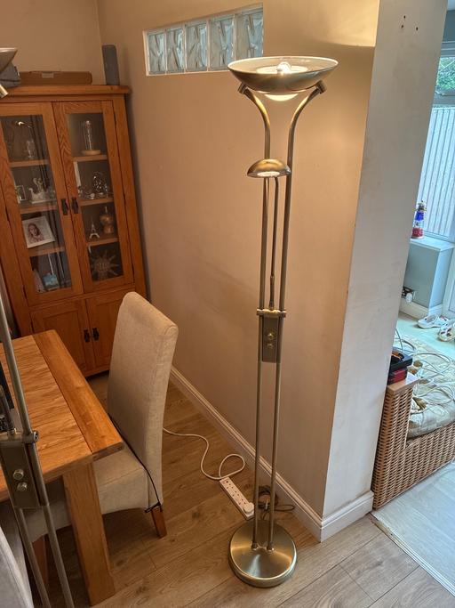  — Floor light with reading light