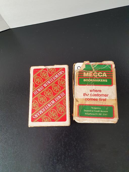  — vintage playing cards x 2 decks