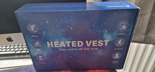  — XL heated vest with battery pack