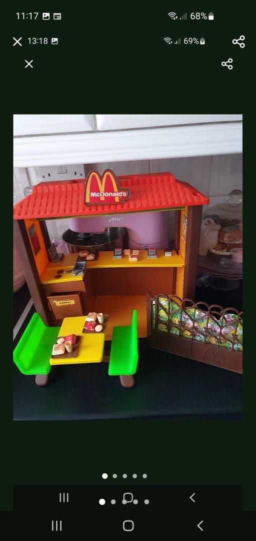  — vintage barbie mcdonalds playset 1982
