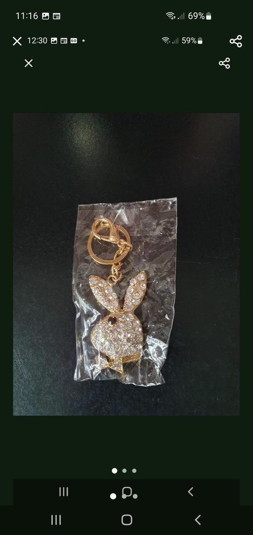  — bunny bag charm/ keyring NEW
