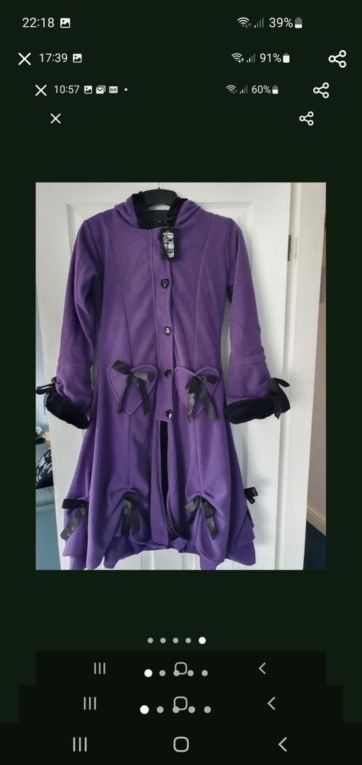  — ladies coat poison industries NEW