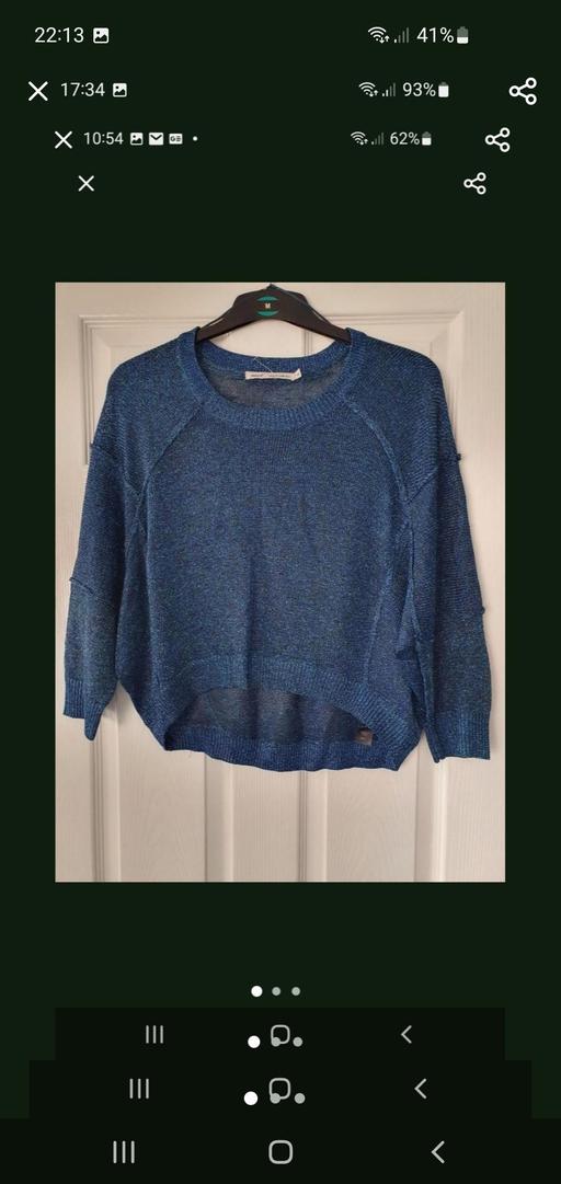  — ladies blue jumper NEXT