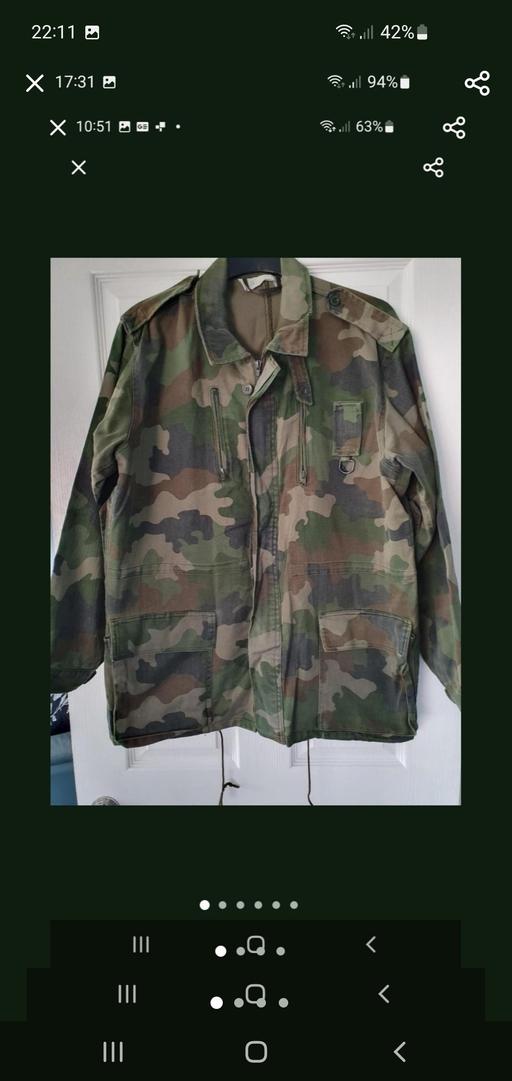 — men's camouflage jacket