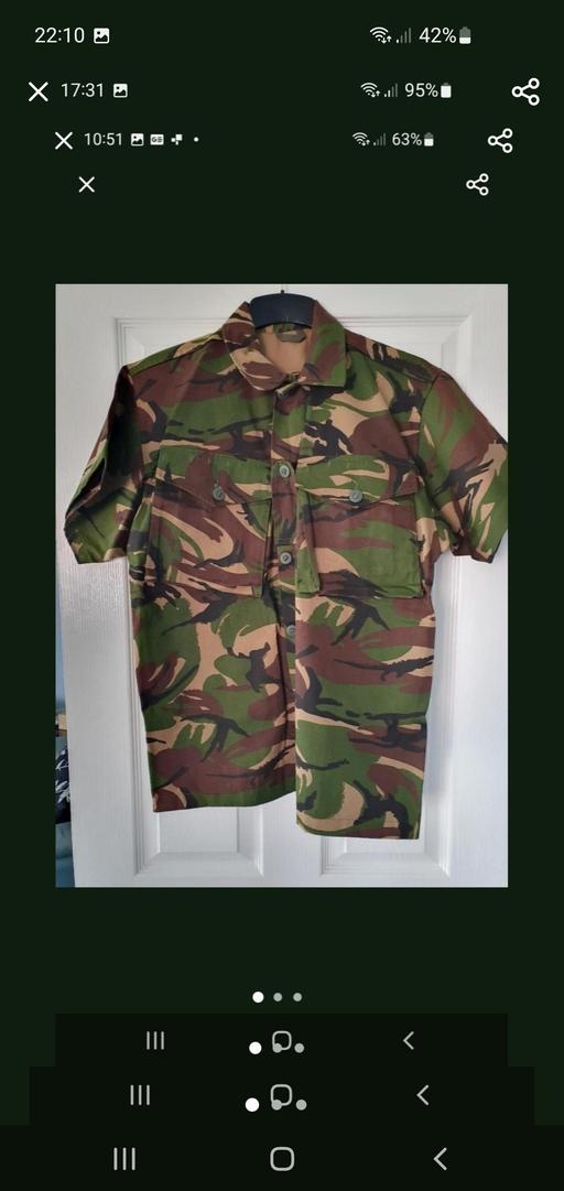  — men's camouflage shirt