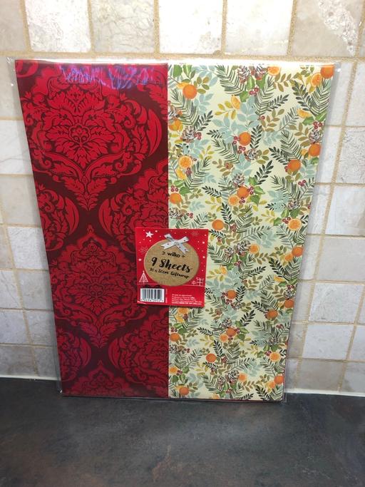  — Gift Wrapping Paper 9 Sheets