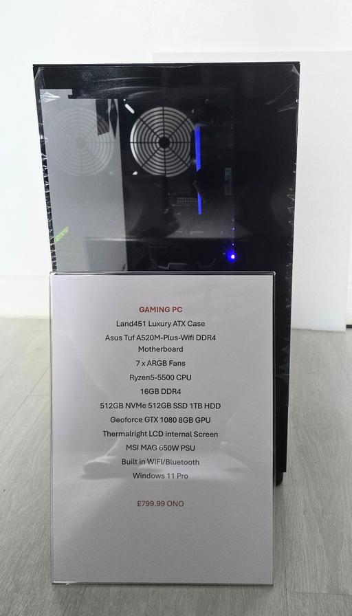  — Brand New Gaming PC Ryzen 5-5500 16GB RAM