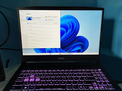  — MSI LAPTOP 1234566