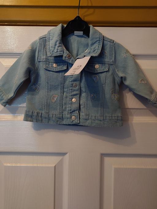  — Baby girls denim jacket size 3-6 months