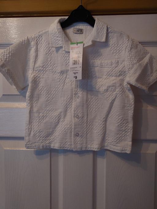  — Boys white shirt size 2-3 years
