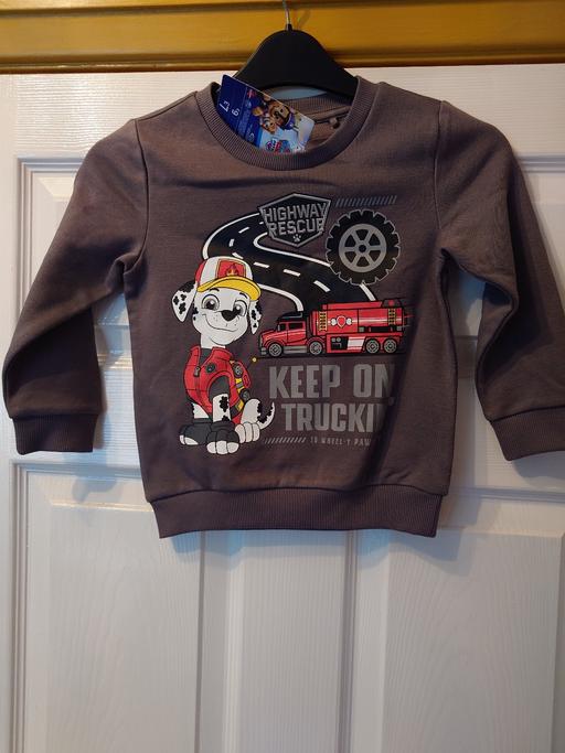  — Boys paw patrol jumper size 3-4 years