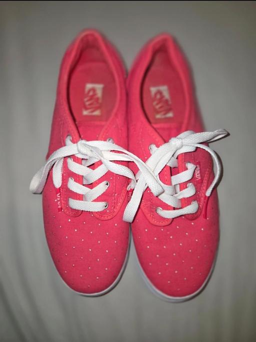  — size 4 pink Vans