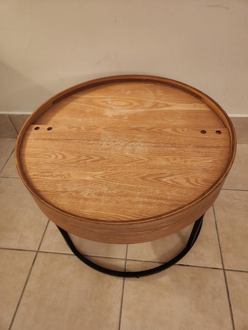  — Functional coffee table with drawer