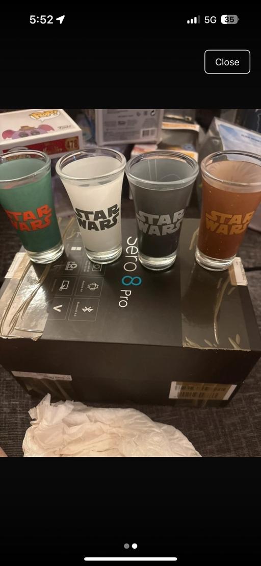  — Shot glasses