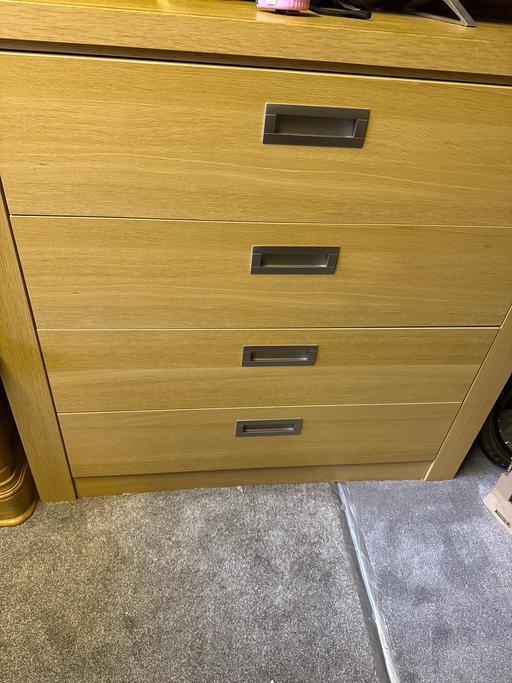  — Oak Chest Of Drawers